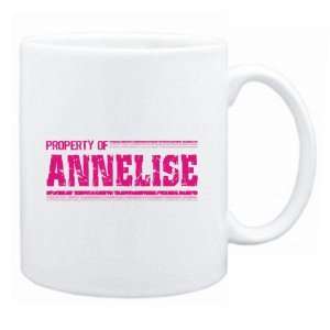    New  Property Of Annelise Retro  Mug Name