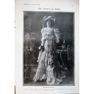   1906 Mrs Nicholas Lechmere Society Woman Cairo Egypt