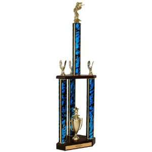  Quick Ship Two Tier 3 Column Paintball Trophies Sports 