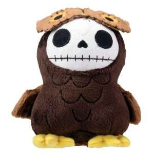  Small Brown Owl Hootie Furry Bones Collectible Plush Doll 