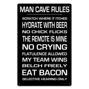  Man Cave Rules