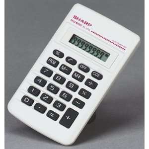  Sharp El 233Sb Handheld Calculator, Eight Digit Lcd Electronics