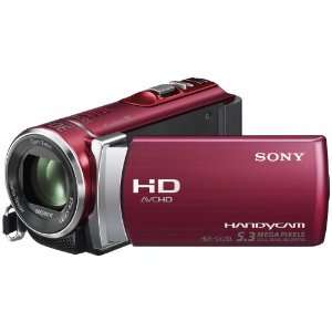  Sony Hdr Cx210 High Definition Camcorder   Red: Camera 