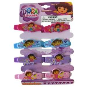  Dora the Explorer Hair Barrettes ~ 8 pc Set: Toys & Games