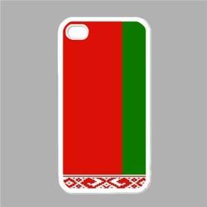  Belarus Flag White Iphone 4   Iphone 4s Case Office 