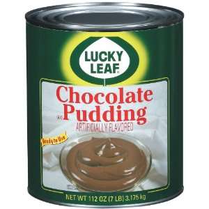 Lucky Leaf Pudding Chocolate   6 Pack  Grocery & Gourmet 