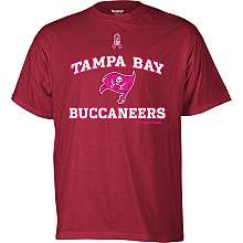Reebok Tampa Bay Buccaneers Breast Cancer Awareness Ribbon Esque T 
