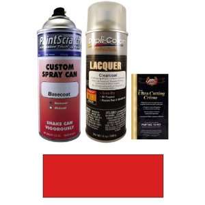   Red Spray Can Paint Kit for 1992 Mitsubishi Mirage (R91): Automotive