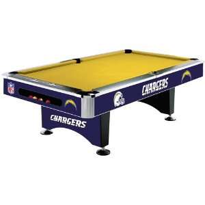  San Diego Chargers Pool Table