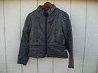 Mens Drospo Taurus Gray Leather Motorcycle Jacket/Coat Size 40 Medium