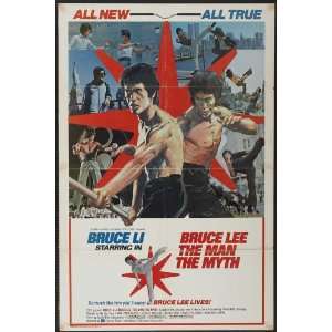Bruce Lee The Man, the Myth Poster Movie 27x40 