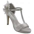 Womens   Dress Shoes   T Strap   White  Shoes 
