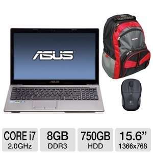  ASUS A53SV XC1 15.6 Laptop Computer Bundle: Computers 