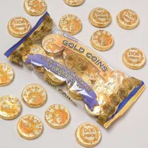  Solid Milk Chocolate Flavored Gold Coins Case Pack 24 