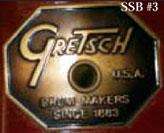 Gretsch Drum Shell Black Nitron 12x15 Tom NewOldStock  