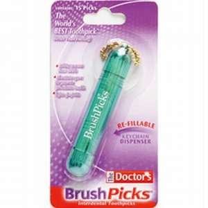  The Doctors BrushPicks Toothpicks 15 Pack Keychain 