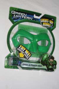 2011 Mattel Green Lantern   Mask and Power Ring Set  