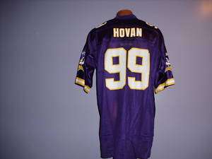 Minnesota Vikings #99 Chris Hovan Reebok Jersey New M  