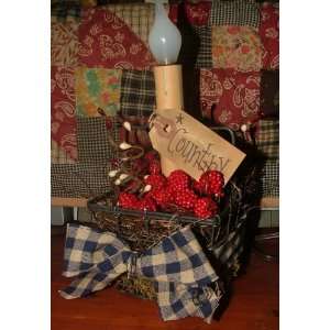 Wire Berry Basket   Red 