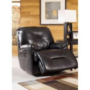    Famous Collection  Black Recliner w/ Power