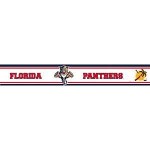  Florida Panthers Licensed Wallpaper Border