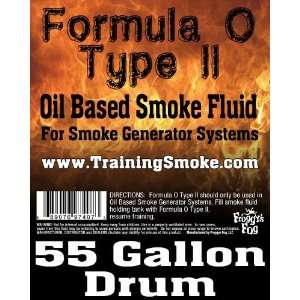  Formula O Type II Smoke Fluid   Oil Based   55 Gallon Drum 