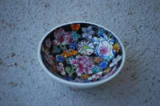 Miniature Vintage Chinese Salt Bowl Dish  