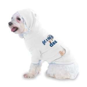 get a real job be a dea Hooded (Hoody) T Shirt with pocket for your 