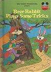 Walt Disney.Brer Rabbit Plays Some Tricks.Hardcov​er.First Edition 