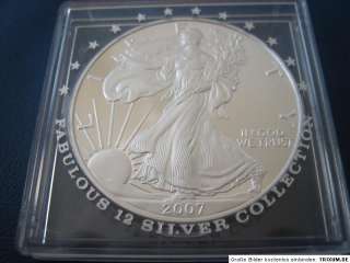 USA 1 DOLLAR 2007 PP SILVER EAGLE / AMERICAN EAGLE