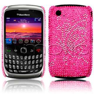 Carcasa tipo diamantes para Blackberry Curve 8520 y 9300 3G modelo 