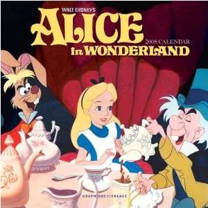  Alice in Wonderland 2008 Mini Wall Calendar Office 