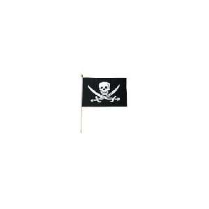  Jack Rackham Pirate Stick Flag Patio, Lawn & Garden
