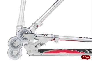 Pro Model Scooter Clear & Red
