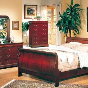   Wildon Home 3985N Louis Solid Wood Chest in Cherry Furniture & Decor