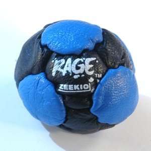  Zeekio The Rage Footbag Hacky Sack   Black and Blue 