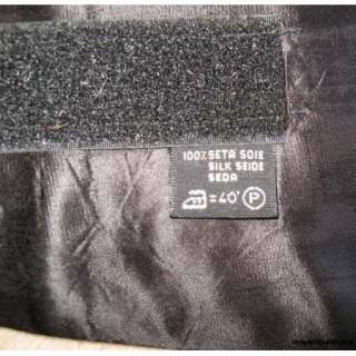  $995 Mens 46 S 46S Tuxedo Black Tux w/Ermenegildo Zegna 