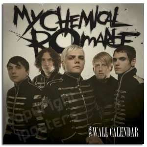  My Chemical Romance 2008 Wall Calendar