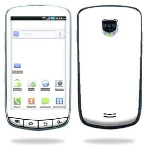   Decal Cover for Samsung Droid Charge 4G LTE Cell Phone   Glossy White