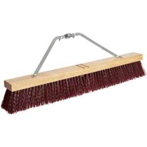 Weiler 44587 Polypropylene Coarse Sweeping Broom with Wood Handle, 2 1 