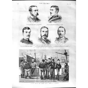  1881 IRELAND SAILORS QUEENSTOWN WAR TRANSVAAL ELLIOT