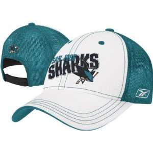   : San Jose Sharks Mesh Back Trucker Adjustable Hat: Sports & Outdoors