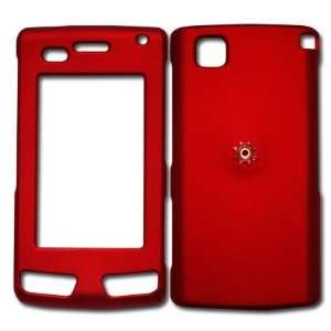   Cell Phone Case for LG Incite CT810 AT&T   Red Cell Phones