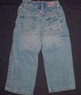 Gap baby boy Original Fit distressed blue jeans 2T  