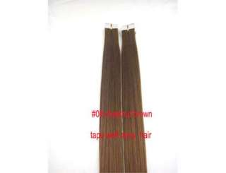 Popular Colored 18 Remy Tape Hair Extension,100g&40pcs  