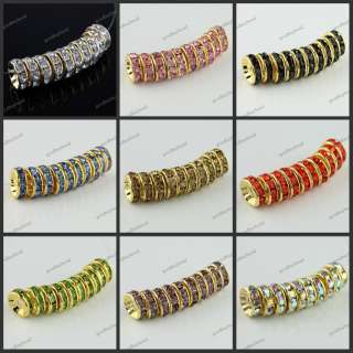   SPACER GOLD LOOSE BEADS FINDINGS FIT EARRINGS WHOLESALE 10MM  