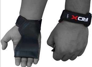 RDX Gel Weight Lifting Training Gym Grips Straps Gloves  