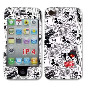 Apple iPhone 4 / iPhone 4S Disney MICKEY HARD F/B cover case #52 