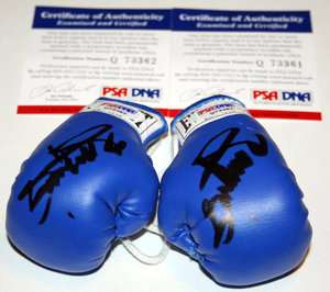 Manny Pacquiao PACMAN Boxing Signed Everlast MINI Gloves PSA/DNA COA 