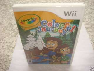 Crayola Colorful Journey (Wii) NEW 650008500455  